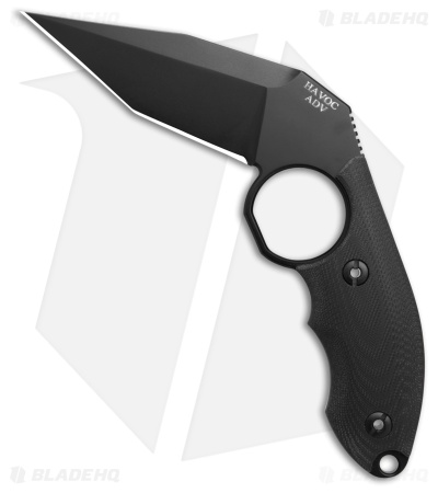 ADV Tactical Havoc Fixed Blade Knife Black G-10 (3.5