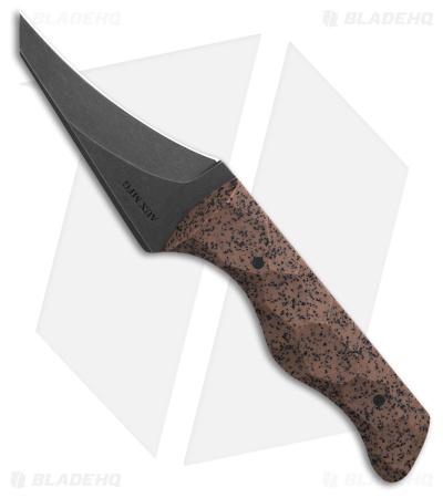 Auxiliary Mfg. Wildcard Fixed Blade Knife Griptec (2.875" Black SW)