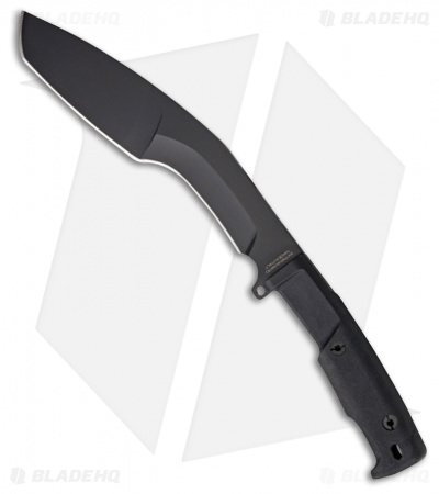 Extrema Ratio KS Kukri Fixed Blade Knife Black Forprene (9.5" Black)