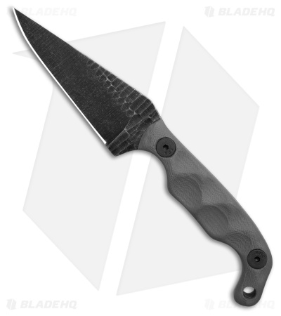 Stroup Knives Mini Fixed Blade Knife Gray G-10 (3.00