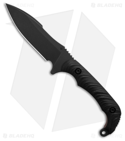 Toor Knives Apnea Fixed Blade Knife Havoc Black G-10 (4.25" KG Gunkote)