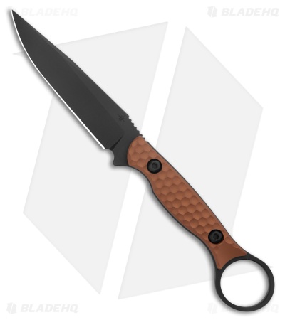 Toor Knives LE Serpent S Fixed Blade Knife Copperhead G-10 (3.9" Black)