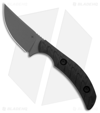 Toor Knives Shifter S Phantom Gray Fixed Blade Knife Gray G-10 (2.75