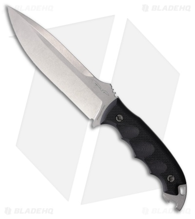 DPx Gear HEST 6 Milspec Fixed Blade Knife Black G-10 (6" SW)
