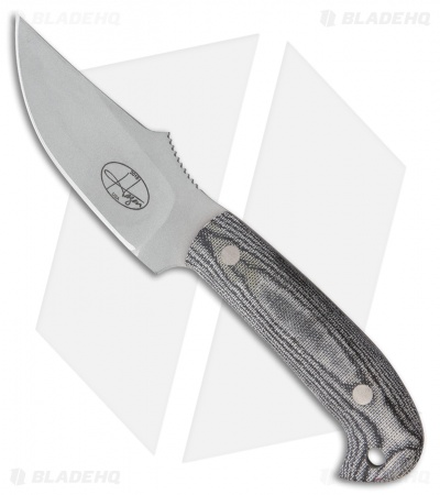 Hazen Knives SWAT Fixed Blade Knife Black Micarta (3.625