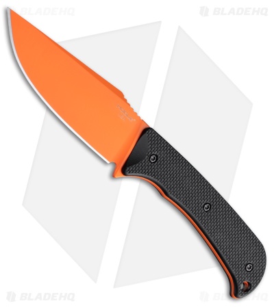 Hogue Extrak XL Fixed Blade Knife Black G-10 (3.9" Orange)