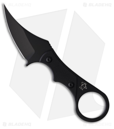 Mantis Sabot I Fixed Blade Karambit Knife Black G-10 (2.7" Black)