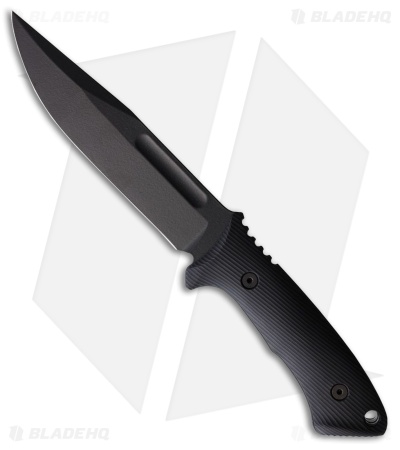 Spartan Blades Harsey Fighter Fixed Blade Knife Black Polymer (6.1