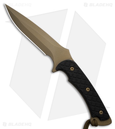 Spartan Blades Ares Knife Fixed Blade Black Micarta (5.38