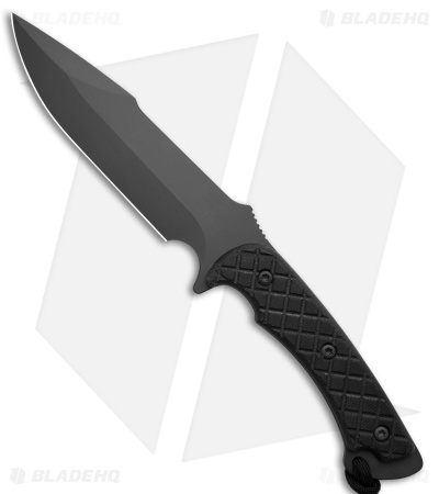 Spartan Blades Horkos Knife Fixed Blade Black Micarta (5.69" Black Plain) SB4