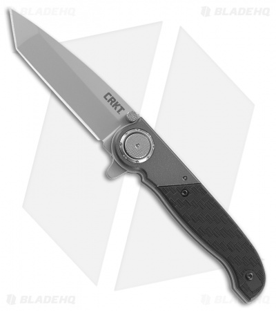 CRKT M40-02 Deadbolt Lock Knife Aluminum/GRN (3