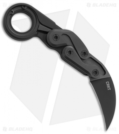 CRKT Provoke Kinematic Morphing Karambit Folding Knife (2.4" Black) 4040