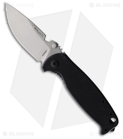 DPx Gear HEST/F 3.0 Milspec Frame Lock Knife Black G-10 (3.25" SW)