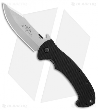Emerson Tiger Liner Lock Knife Black G-10 (3.8" Stonewash)