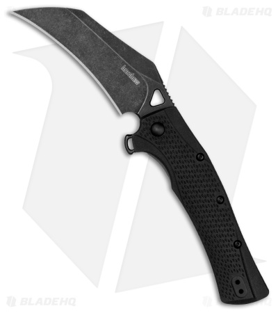 Kershaw Dawnstar Karambit Assisted Knife Black GFN (3.5" Black Stonewash)