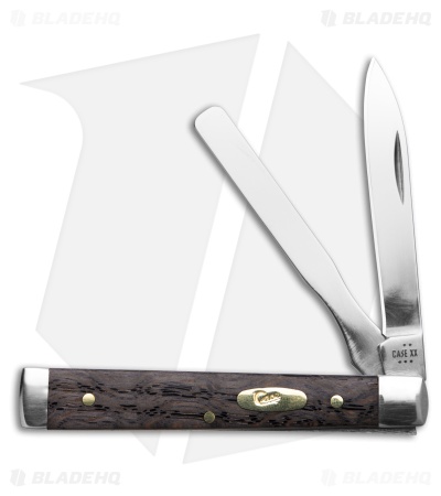 Case Knives Baby Doc Knife Black Curly Oak (7282SP SS) 14007