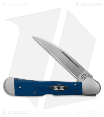 Case Knives CopperLock Knife 4.25" Blue Smooth G-10 (101549WL SS) 16756