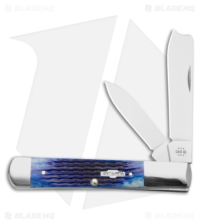 Case Knives Razor Knife 3.9" Blue Rogers Corn Cob Bone (62005RAZ SS) 2798