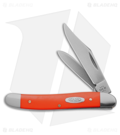 Case Knives Medium Jack Knife 3.3" Orange Delrin (42087 SS) 80517