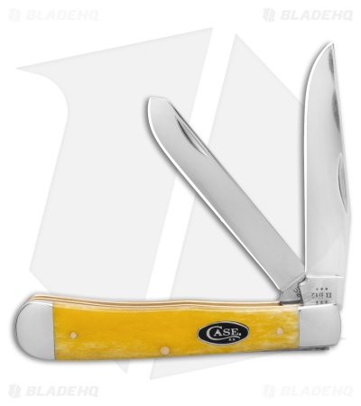 Case Knives Trapper Knife 4.1" Smooth Yellow Bone (6254 SS) 20030