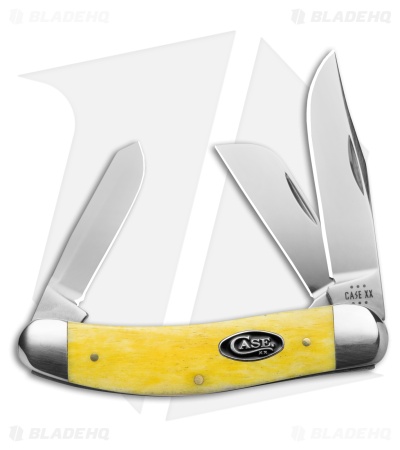 Case Knives Sowbelly Knife 3.8" Yellow Antique Bone (TB6339 SS) 20036
