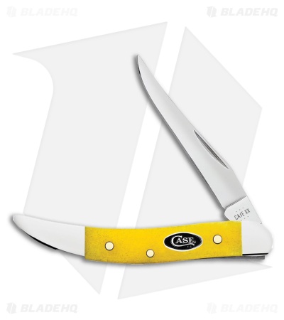 Case Knives Small Texas Toothpick Knife 3" Yellow Bone (610096 SS) 20035