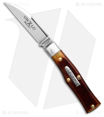 GEC #22 Northfield UN-X-LD Magnum Knife Antique Autumn Smooth Bone (2" Satin)