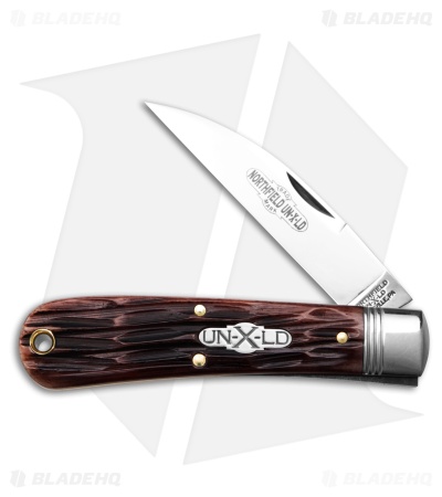 GEC Northfield UN-X-LD Pocket Knife Purple Sage Horsecut India Bone (3.1