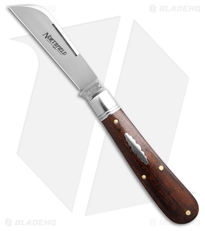 GEC #93 Northfield Ram Foot Slip Joint Knife Russet Snakewood (3" Satin)