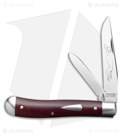 GEC Northfield UN-X-LD #48 Slim Dog Jack Knife 2.9" Chechen Rosewood (488224)