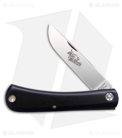 GEC #21 Farm & Field Bull Buster Slip Joint Blue Black Richlite (4.625" Satin)