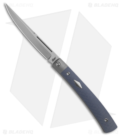 ESNYX Silver Line Barracuda Slip Joint Blue G-10 / Ti (3.5