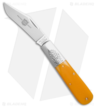 GEC Two Acorn Barlow Knife Yellow Sawcut Bone (3.1" Polish) 861125SS