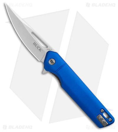Buck 239 Infusion Liner Lock Knife Blue Aluminum (3.25" Satin) 0239BLS