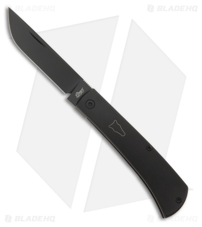 ESNYX Workhorse Front Flipper Frame Lock Knife Black Titanium (3.2" Black PVD)