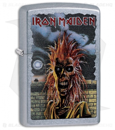 Zippo Lighter Iron Maiden (Street Chrome) 12328