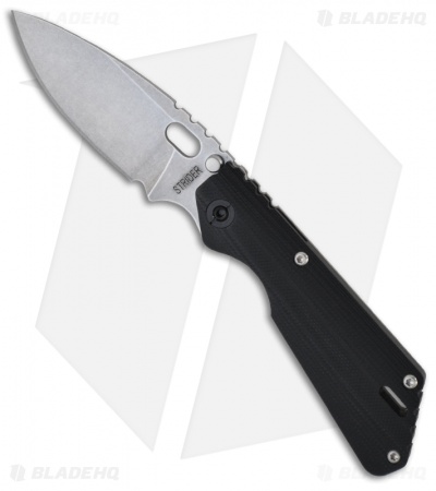 Strider Knives PT-CC Knife Black G-10 (2.75" Stonewash)
