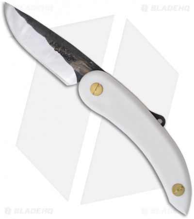 Svord Peasant Knife Friction Folder White Polypropylene (3.25" Black)