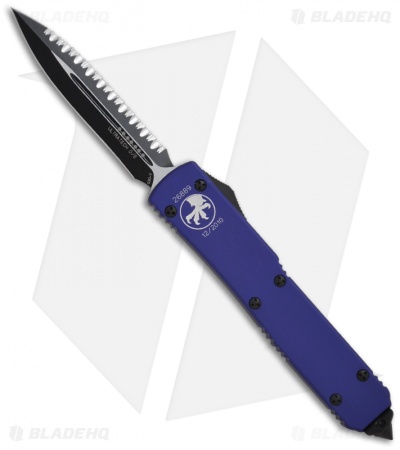 Microtech Ultratech D/E OTF Knife Purple (3.44