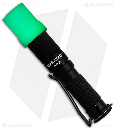 Maratac Black Anodized Aluminum AAA Flashlight Rev 5 Nichia 219 (145 Lumens)