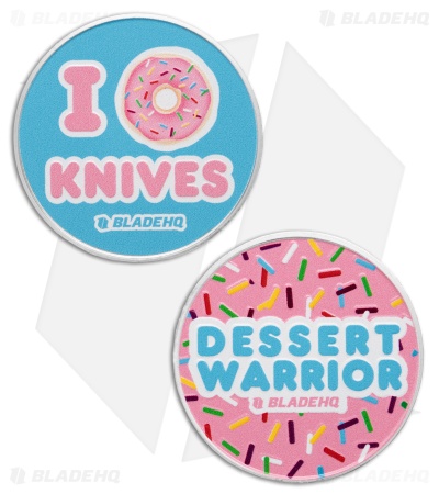 Blade HQ Dessert Warrior(R) "I Donut Knives" Coin