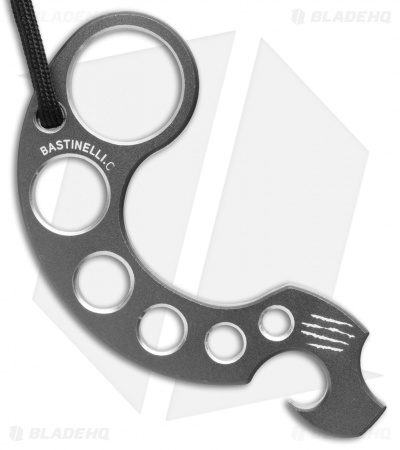 Bastinelli Tactidrink Grey Aluminum Bottle Opener
