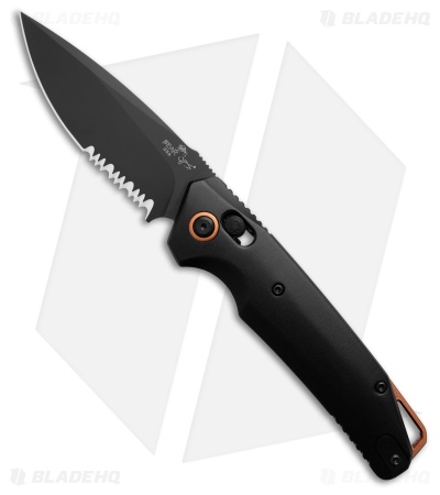 Bear Ops KATAKT II Automatic Lever Lock Knife Black and Copper (3.25 Black Serr)