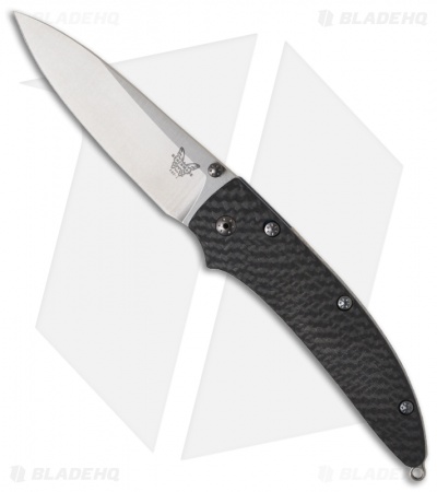 Benchmade Shoki 480-1 Knife w/ Carbon Fiber Handle (2.89" Satin) *1st Prod