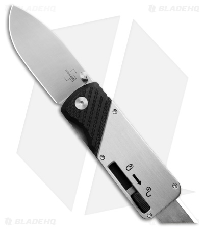 Boker Bill N Ted Operation Liner Lock Knife Black G-10 (2.91" Satin D2) 01BO629
