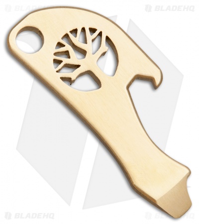 Boker Bottleneck Keychain Bottle Opener Brass 09BO913