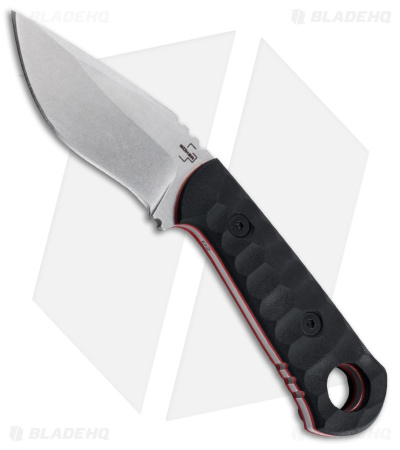 Boker Mikri Fixed Blade Knife Black G-10 (3.11" Stonewash) 02BO088