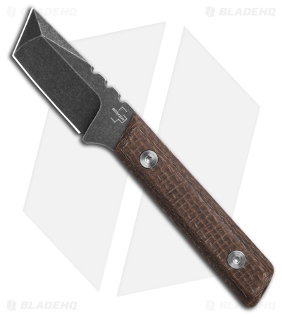 Boker Plus Thicker Clipper Fixed Blade Burlap Micarta (2.2" Black SW) *DISC*