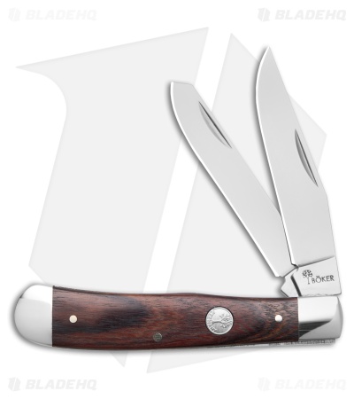 Boker TS 2.0 1095 Trapper Slip Joint Knife Rosewood (3.2" Satin) 110883