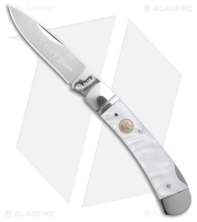 Boker TS 2.0 Lockback Pocket Knife Faux Mother Of Pearl (2.8" Satin) 110877